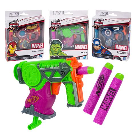 Wholesale Marvel Nerf Guns, 4 Piece Sets