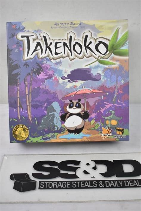 Takenoko Strategy Board Game. Missing 1 plot, Irrigation, & Panda | EstateSales.org