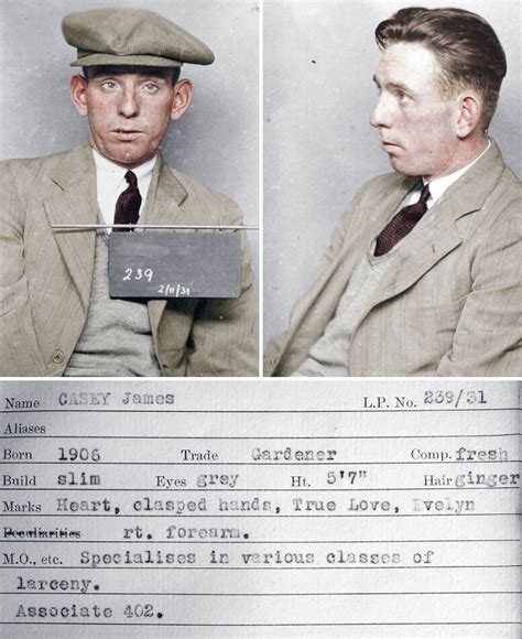 I Colorized 9 Mugshots Of Real Life 1930s Criminals And Here Are Their Stories | Mug shots ...