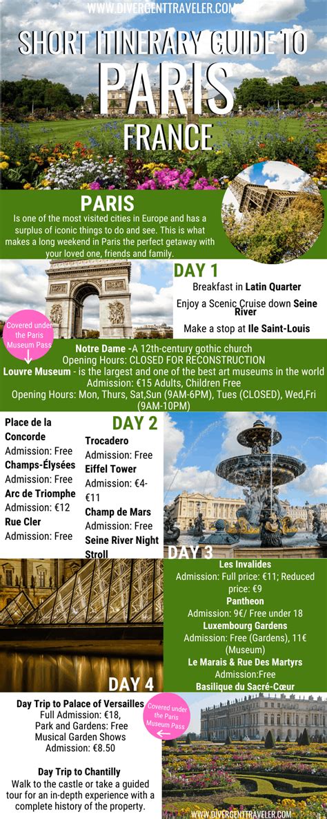 3 Days in Paris • Your Ultimate Itinerary of Paris Planner