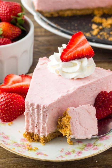 No-Bake Strawberry Cheesecake | Recipe | Strawberry cheesecake recipe, Strawberry cheesecake ...