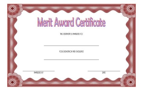 10+ Certificate of Merit Templates Editable Free Download – Fresh & Professional Templates