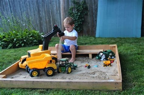 Bringing the beach home: Homemade sandboxes are easy, cheap ways to bring fun to the backyard ...