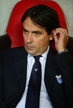 Lazio Manager Simone Inzaghi Editorial Stock Photo - Stock Image ...