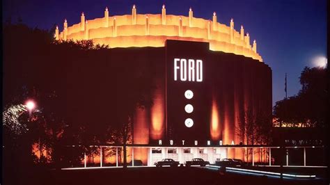 Ford Rotunda Building Burned Down 60 Years Ago