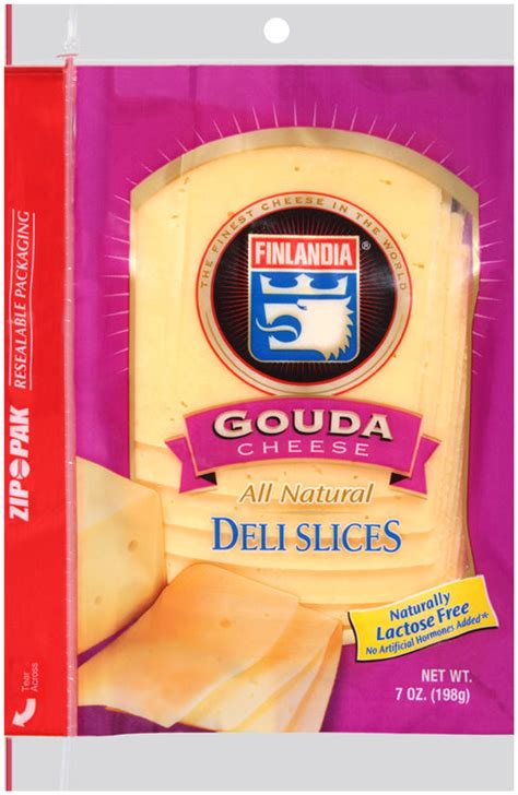 Finlandia® Natural Gouda Cheese Deli Slices Reviews 2019