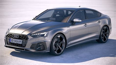 3D model audi Audi A5 Sportback S-line 2020 | CGTrader