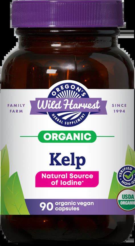 Oregons Wild Harvest Organic Kelp | Life Net Supplements