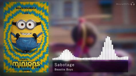 Minions: The Rise of Gru | Soundtrack | Beastie Boys - Sabotage Chords ...