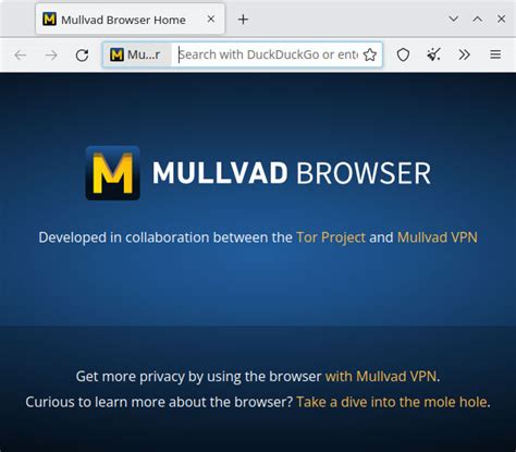 Free the internet. With the Mullvad Browser.