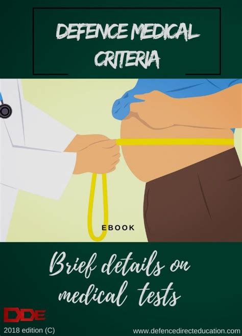 Defence Medical Criteria (FREE) eBook | DDE