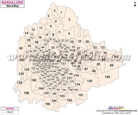 Bangalore Ward Map