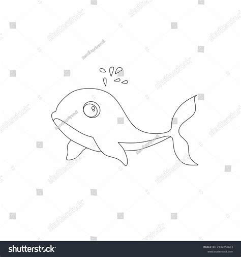 Vector Drawing Colorless Submarine Stock Vector (Royalty Free ...