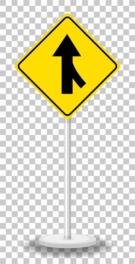 Yellow traffic warning sign 1522135 Vector Art at Vecteezy