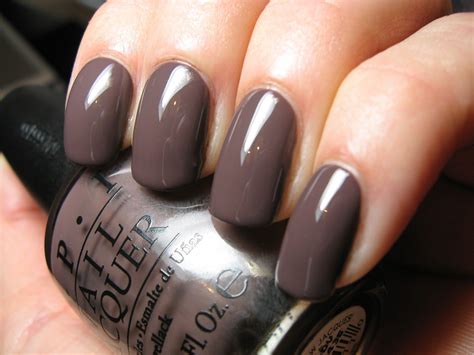 OPI: "You Don't Know Jacques" | love this grey-brown in the fall on ...