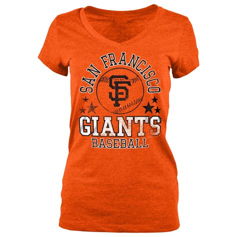 MLB Women's V-Neck T-Shirt - San Francisco Giants | Shop Your Way ...