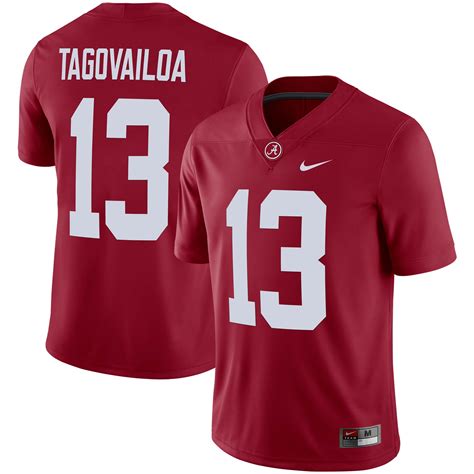 Men's Nike Tua Tagovailoa Crimson Alabama Crimson Tide Alumni Player Jersey