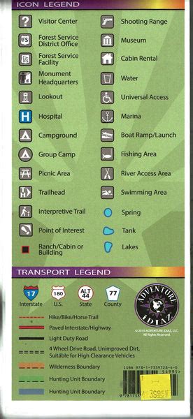 Arizona Hunt Unit 27 Hunting/Recreation Map | Wide World Maps & MORE!