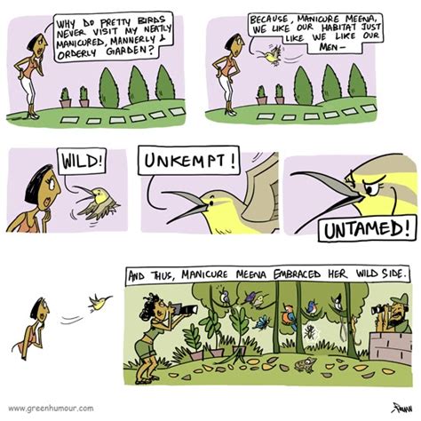 Green Humour: Rewilding Gardens