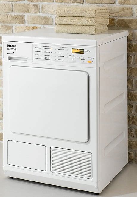 Miele dryers with EcoComfort drum