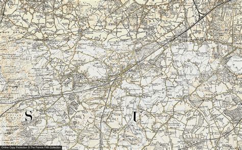 Old Maps of Woking, Surrey - Francis Frith