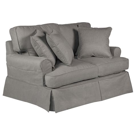 Horizon Slipcovered Loveseat – Color 391094 Performance - Sunset Trading