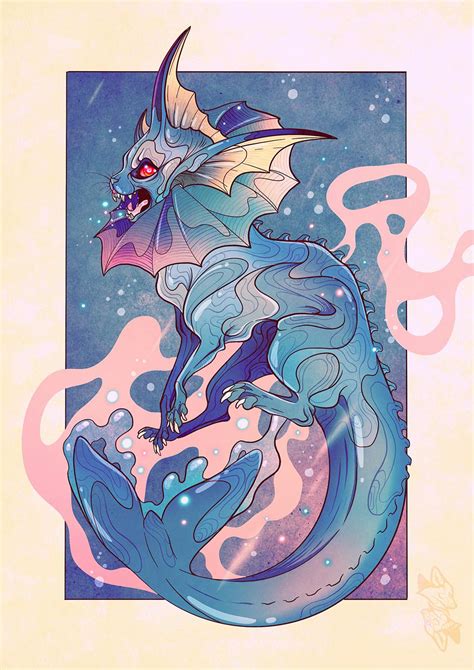 Some Vaporeon fanart for today! : r/pokemon