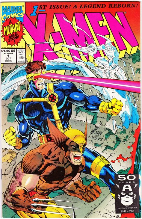 X-Men 1C 1st Series 1991 October 1991 Marvel Comics Grade in 2020 | Marvel comics covers, Comics ...