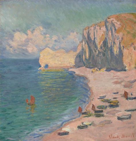 Étretat: The Beach and the Falaise d'Amont | The Art Institute of Chicago