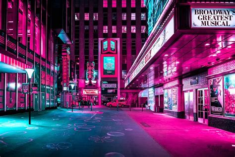 New York City Neon Lights Xavier Portela | Neon photography, Neon ...