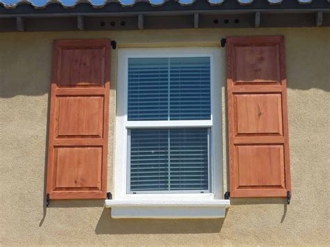 Exterior Wood Shutters | Decorative, Provide Privacy & Safety | Fensterläden holz ...