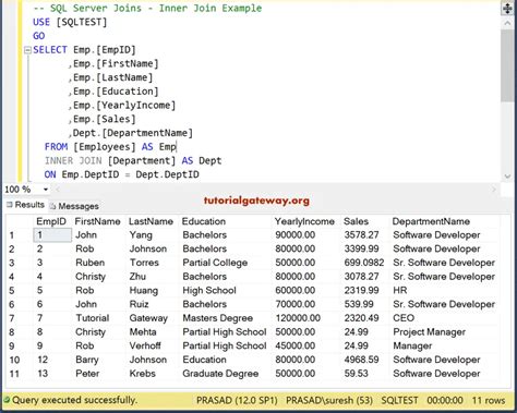 Sql Join Statement Examples | Hot Sex Picture