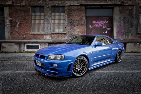 Late Paul Walker’s Iconic Bayside Blue Gtr R34 to Go on Sale - Digitally and Physically