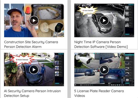 AI Object Detection & Alarm Display Setup, DVR, IP camera