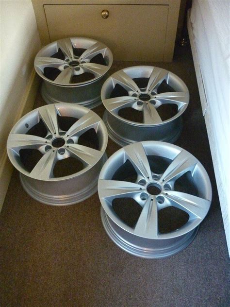 4 x Genuine BMW 18 inch; 5 Star Spoke Alloy Wheels (Full Set), Refurbished, Style 287 | in ...