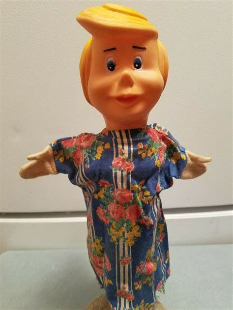 1960's WILMA FLINTSTONES HAND PUPPET VINTAGE TOY | Hand puppets, Puppets, Vintage toys