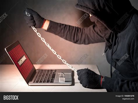 Male Hacker Locking Image & Photo (Free Trial) | Bigstock