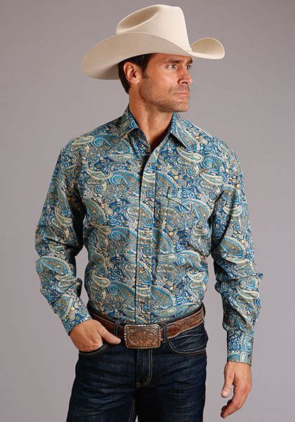 Stetson Shirt ~ FALL PAISLEY