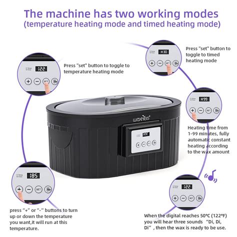 Large Capacity Paraffin Wax Machine for Hand and Feet - 5000ml ...