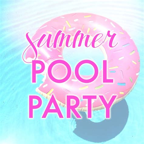 allGLAMMEDup: Summer Pool Party
