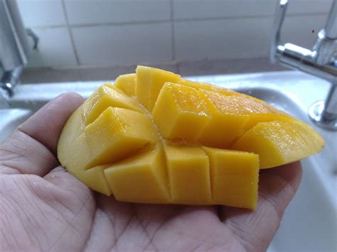 5: Cut mango cubes | In Walt Disney" Jungle Book 2, Baloo, t… | Flickr