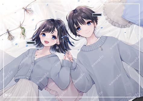 Pin on ペア画 男女 | Cute anime couples, Anime, Character design