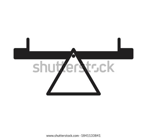 Seesaw Icon Vector Logo Design Template Stock Vector (Royalty Free) 1841133841 | Shutterstock