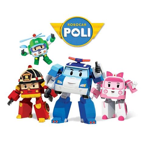 Aliexpress.com : Buy 4pcs/Set Robocar Poli Robot Car Transformation Toys Action Anime Figure ...