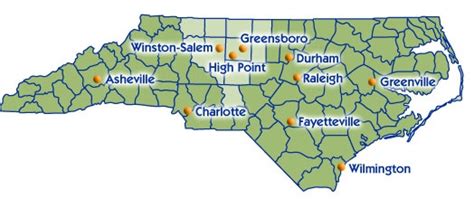 About the Region | Piedmont Triad Regional Council, NC