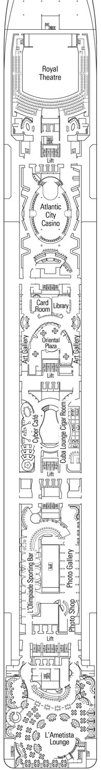 MSC Magnifica Deck plan & cabin plan