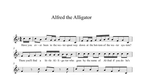 Alfred the Alligator.pdf | DocHub | Music teaching resources, Teaching ...