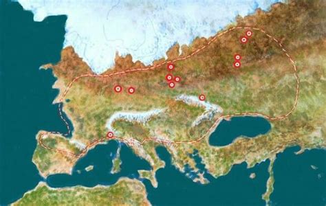 THE CULTURE OF THE GRAVETTIAN The Middle Upper Palaeolithic, 31,000–22,000 years ago The map ...