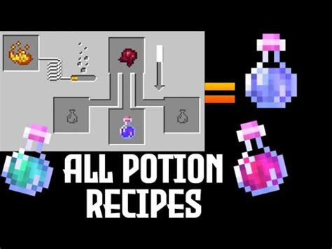 ¿Cuáles son las recetas de pociones en Minecraft? - Preguntas sobre cocina