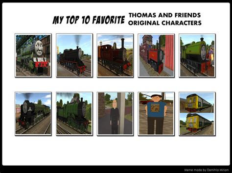 My Top 10 Favourite Thomas and Friends OCs by TheLostEngine on DeviantArt